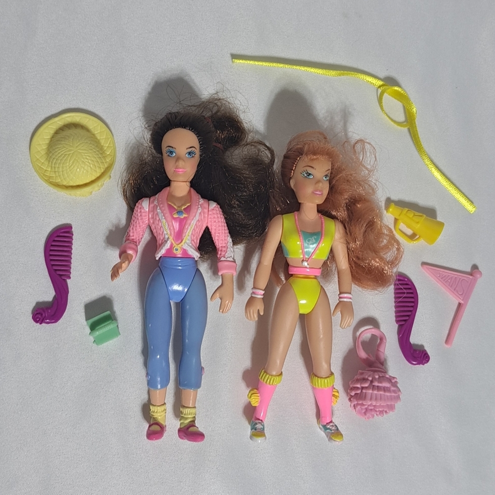 VTG 1992 Playmates Toys Swans Crossing Gloria‎ & Sydney